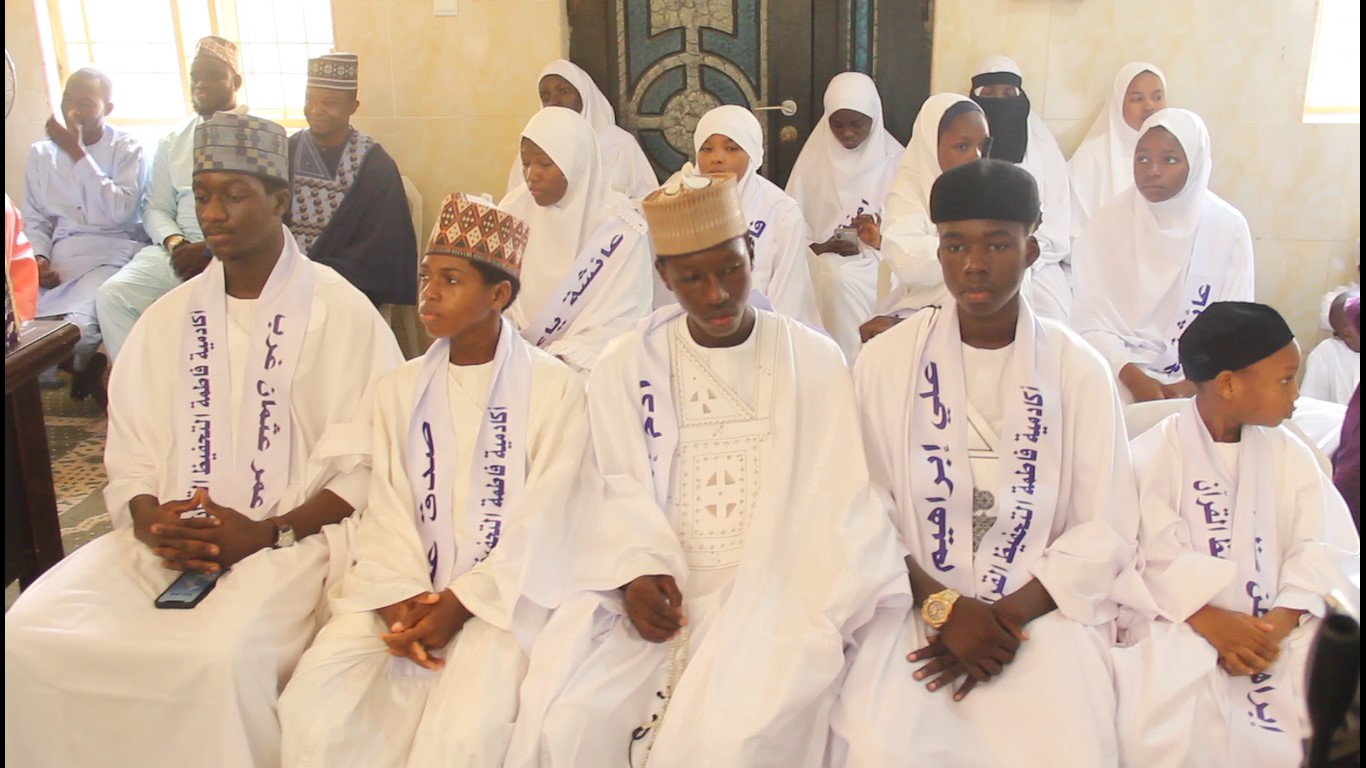 Daliban da aka yaye a Fatima Tahfizul Qur'an Academy