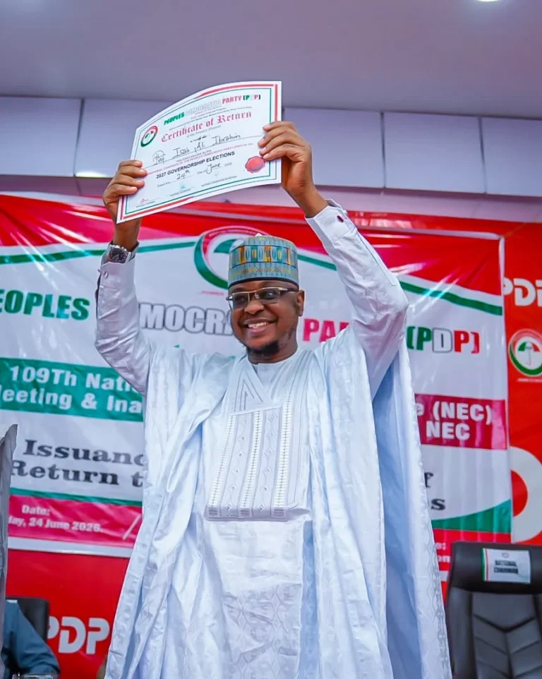Gombe 2027: PDP ta Bai wa Pantami Takardar Takara